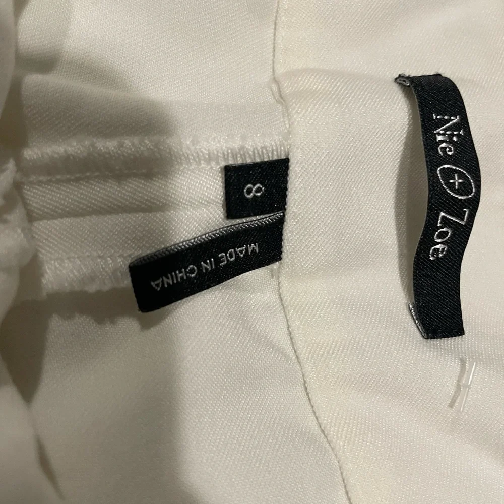 NIC+ZOE Cream Pants - Picture 4 of 4